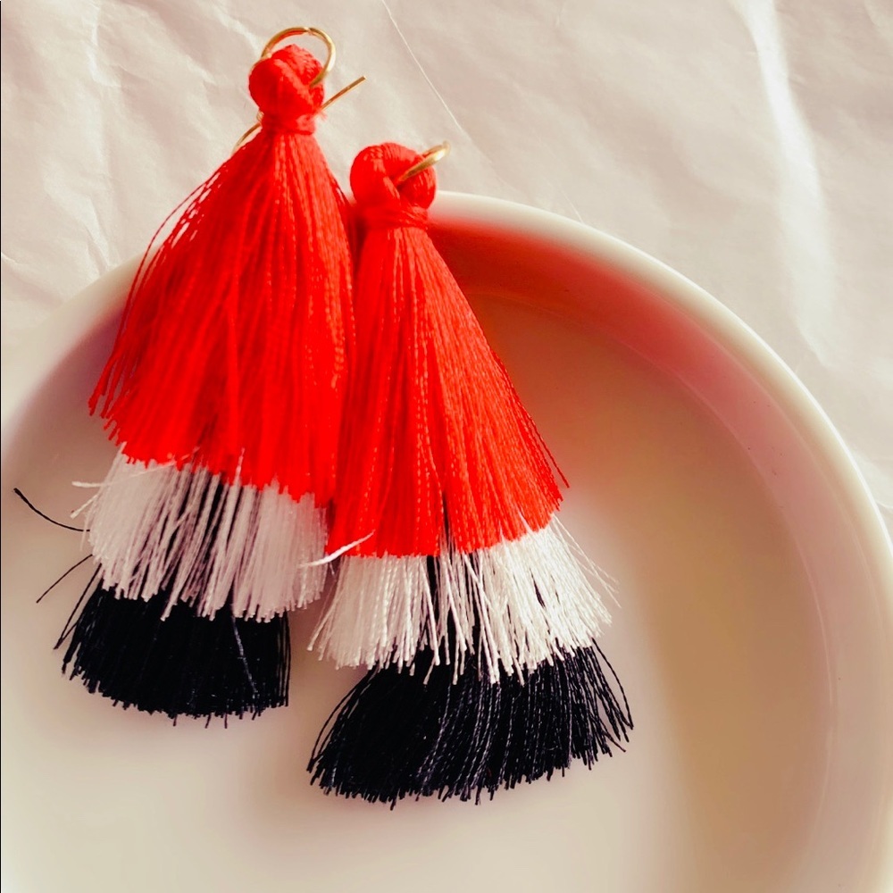 Trending Tassel Earrings - Picture 3 of 6